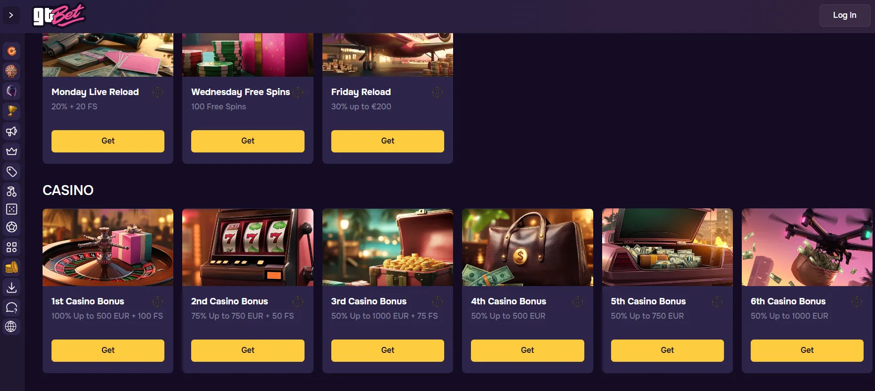 Bonussen bij casino’s zonder CRUKS